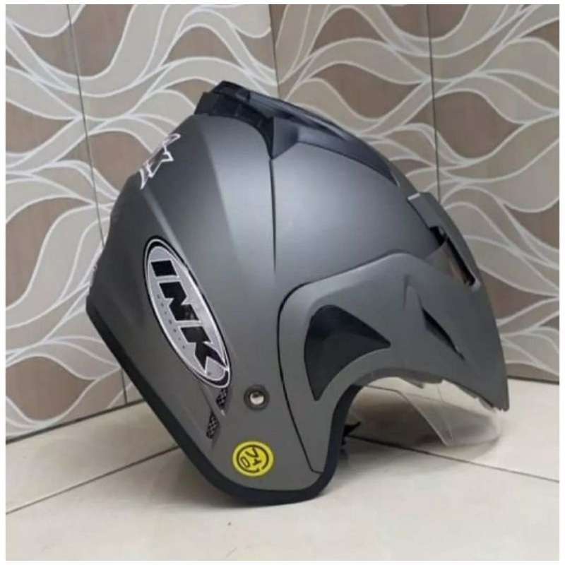 HELM INK  DOBLE VISOR KUALITAS TERBAIK DARI YG LAIN ORIGINAL FNK TERMURAH-3