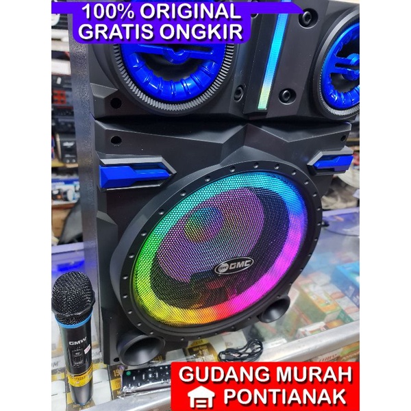 Speaker GMC 897U Bt /Speaker bluetooh/ speaker gmc bluetooth/kualitas suara jamin bagus dan jernih /portable charger bluetooh