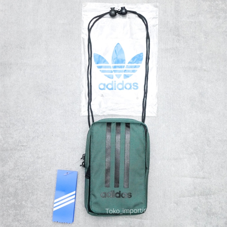 Tas Slingbag Adidas Mini Trefoil / Tas Selempang Pria Mirror ORI Impor