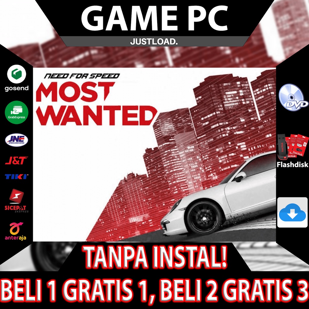 Jual NEED FOR SPEED MOST WANTED 2012 PC GAME PC KOMPUTER LAPTOP GAMING ...