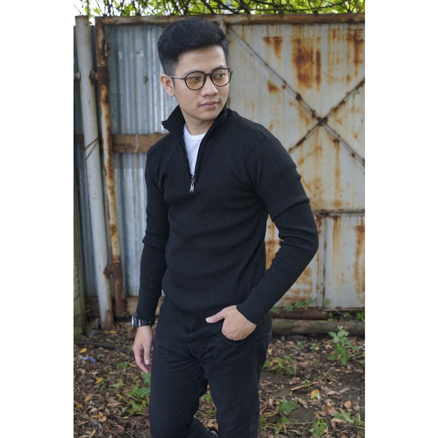 sweater rajut resleting DADA#abuabu#sweterpria#rajutpria#cartiganrajutpria#