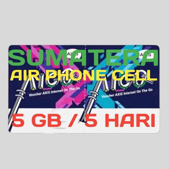 VOUCHER AXIS / AIGO 5 GB AKTIF 5 HARI (Sumatera)