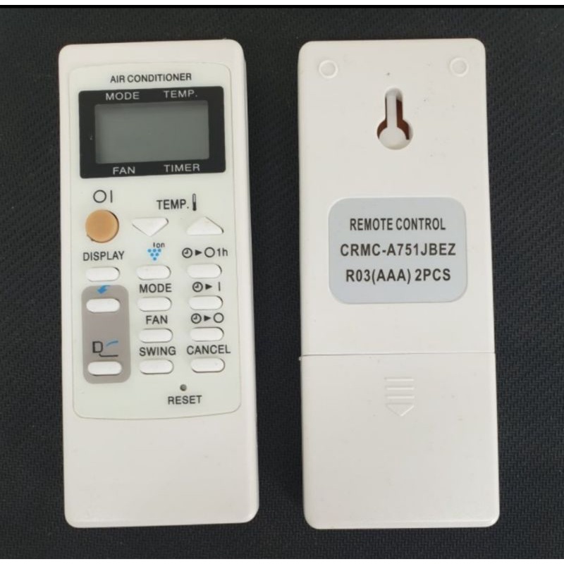 remote ac Sharp CRMC A751