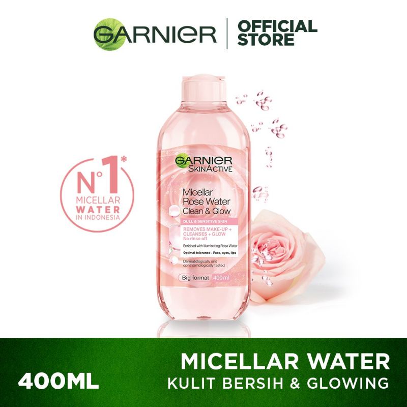 Micellar Garnier rose 400ML