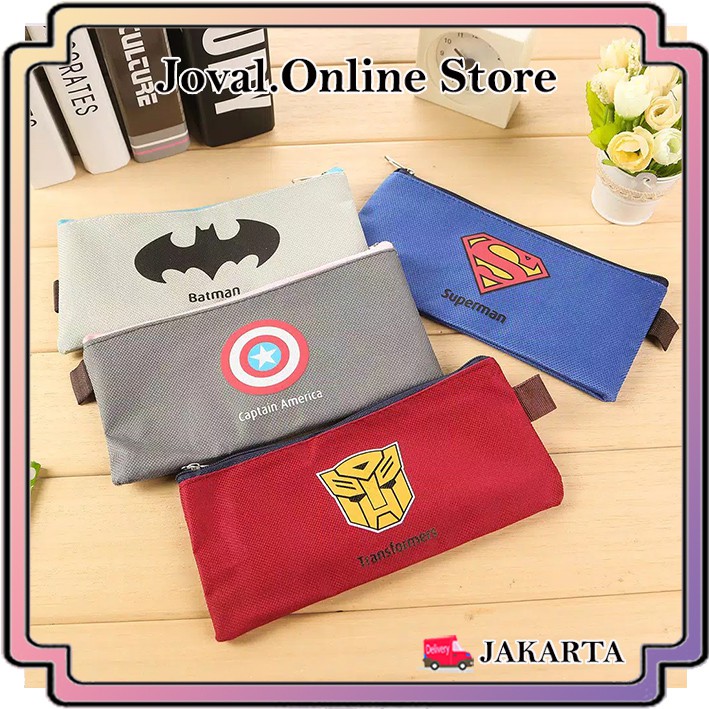

TEMPAT PENSIL MOTIF SUPERHERO