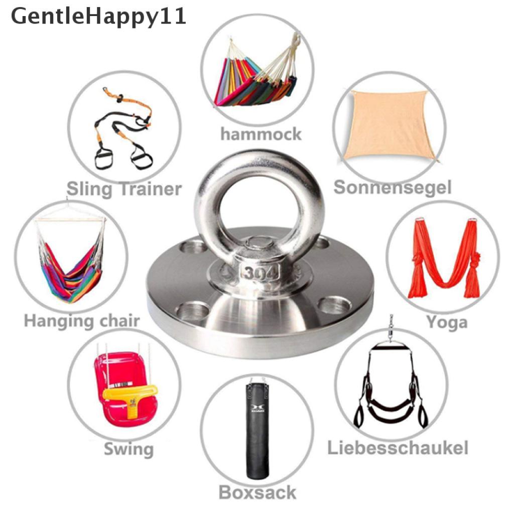 Gentlehappy Bracket Dinding / Langit-Langit Untuk Hammock Yoga / Gym / Boxing