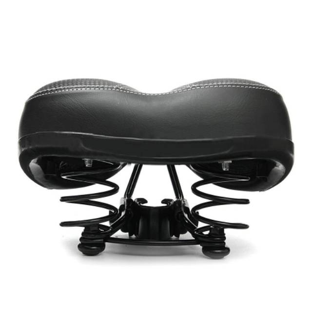 Sadel Sepeda Bike Saddle Wide Seat Soft Pad Cushion - UX01 - Black