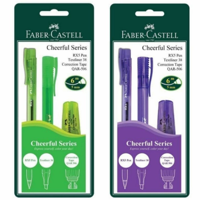 

Jualan Faber Castell Cheerfull Series Terlaris