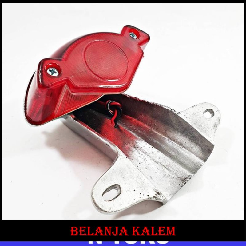 Stoplamp Lampu Stop Variasi CB 100 Set Dudukan Pangkon Kodok PALING MURAH  PALING MURAH