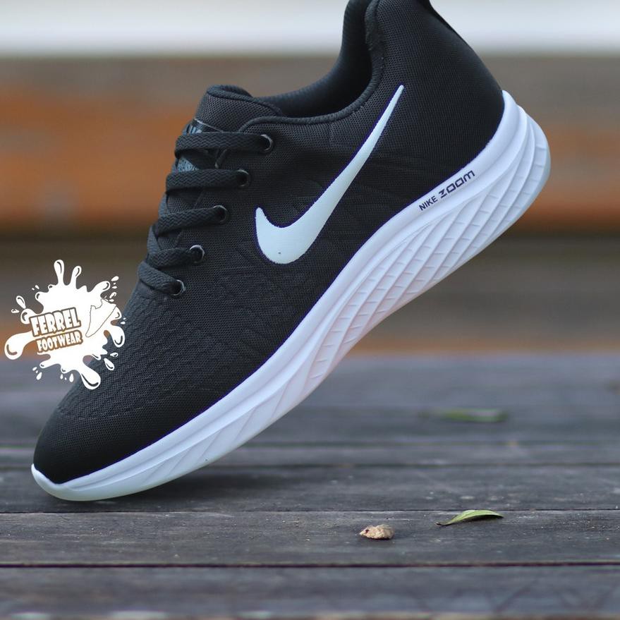  HARGA  GROSIR SEPATU  NIKE GREY WHITE 01 SNEAKERS  PRIA 