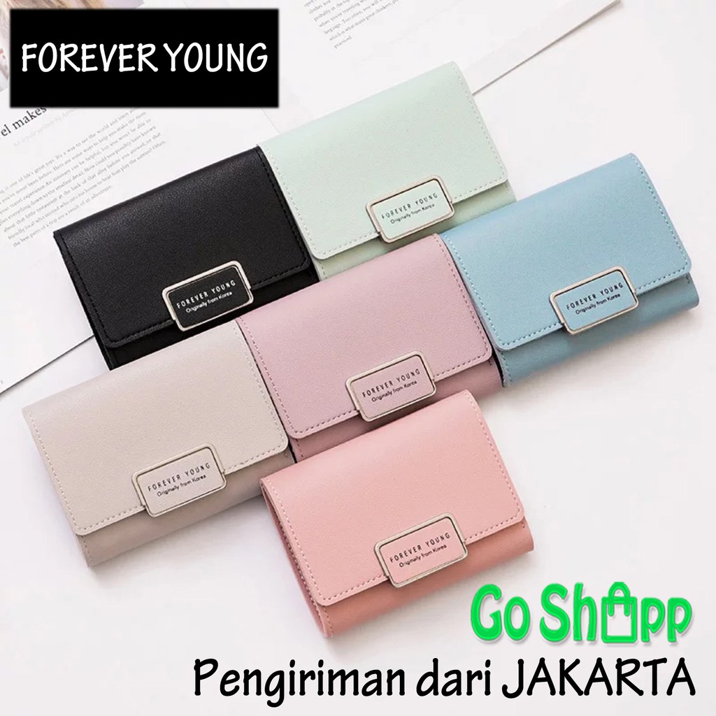 Dompet Wanita Forever Young Import - Dompet Wanita Fashion Korea - Dompet Wanita Import [PD03]