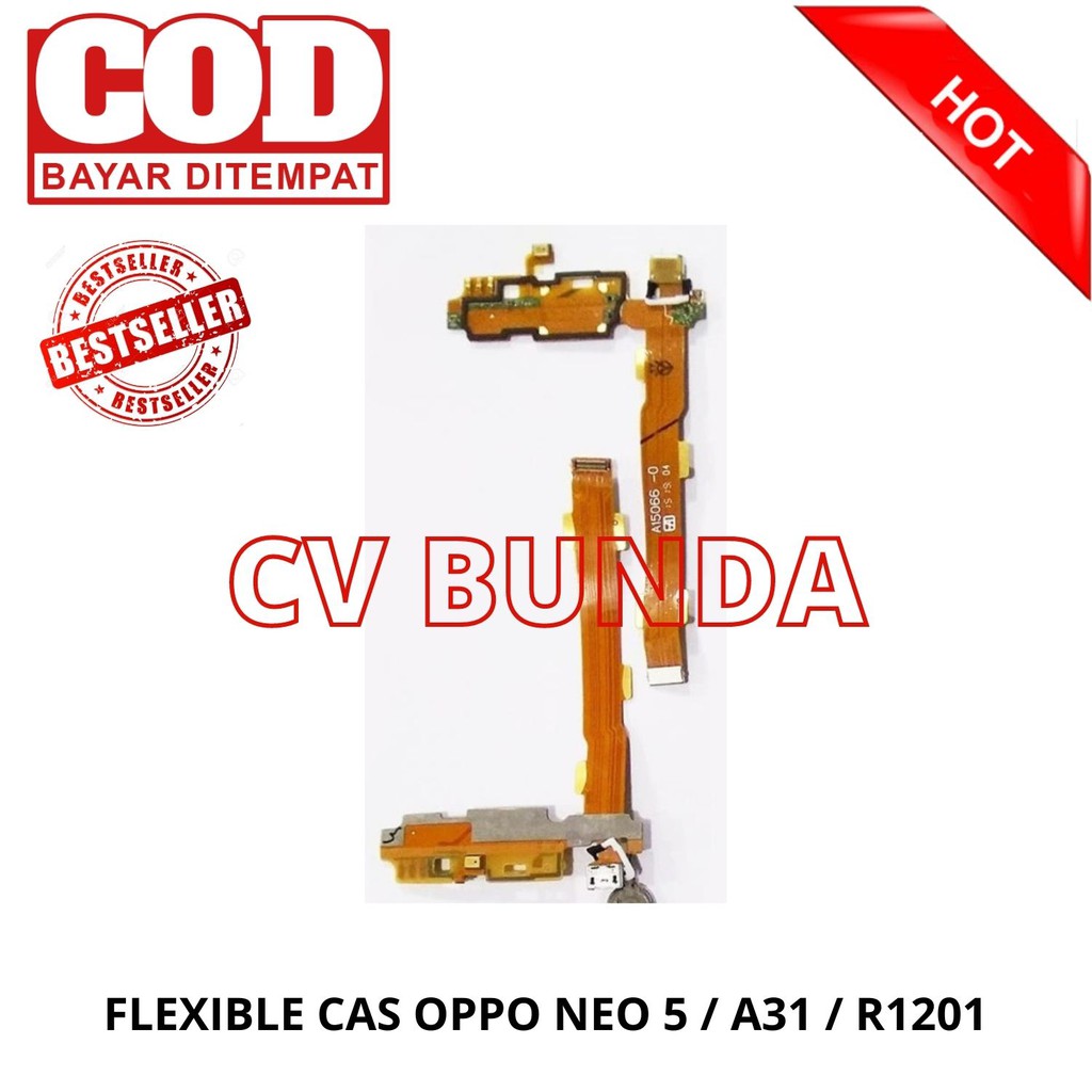FLEXIBLE CAS / FLEXIBLE CHARGER OPPO NEO 5 / R1201 KUALITAS ORI