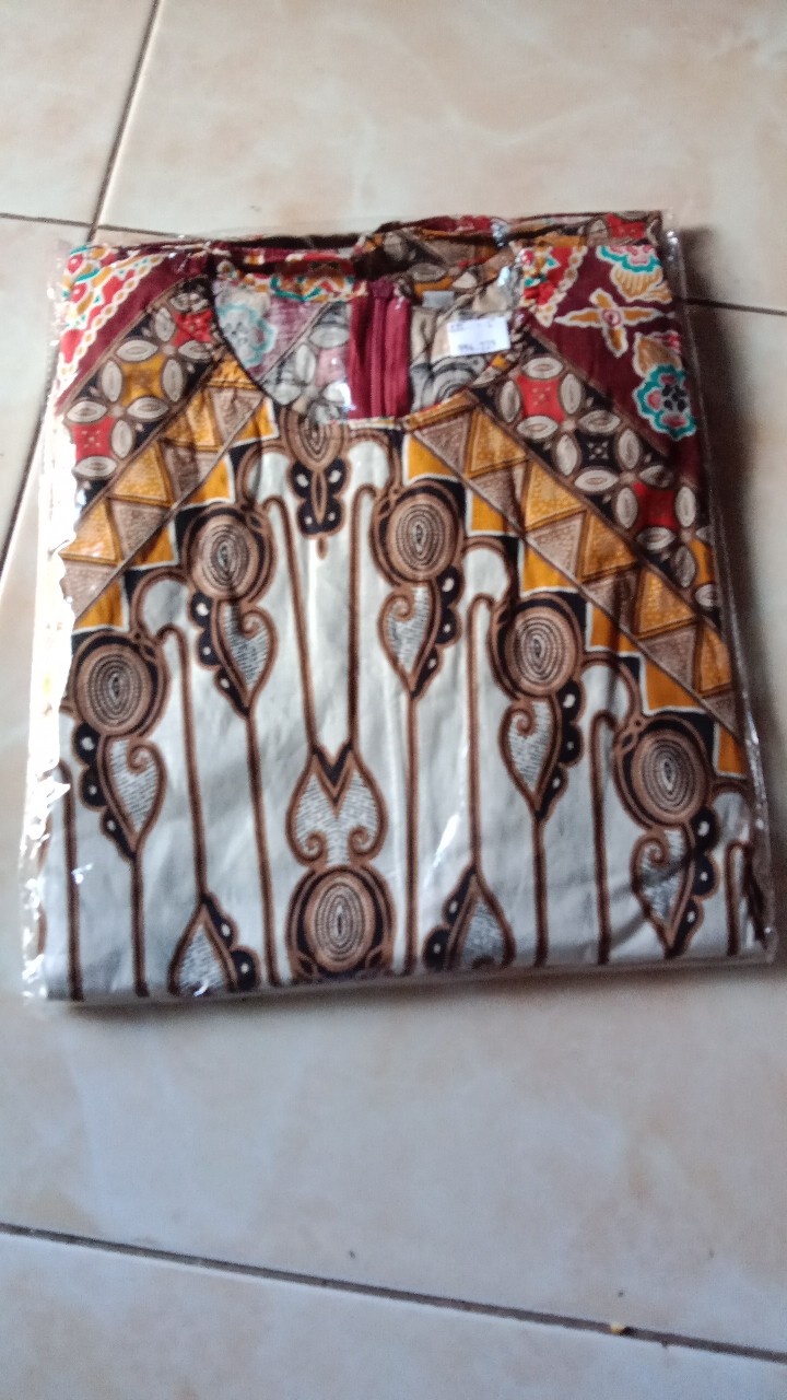 Setelan Batik Wanita Katun Stretch 994