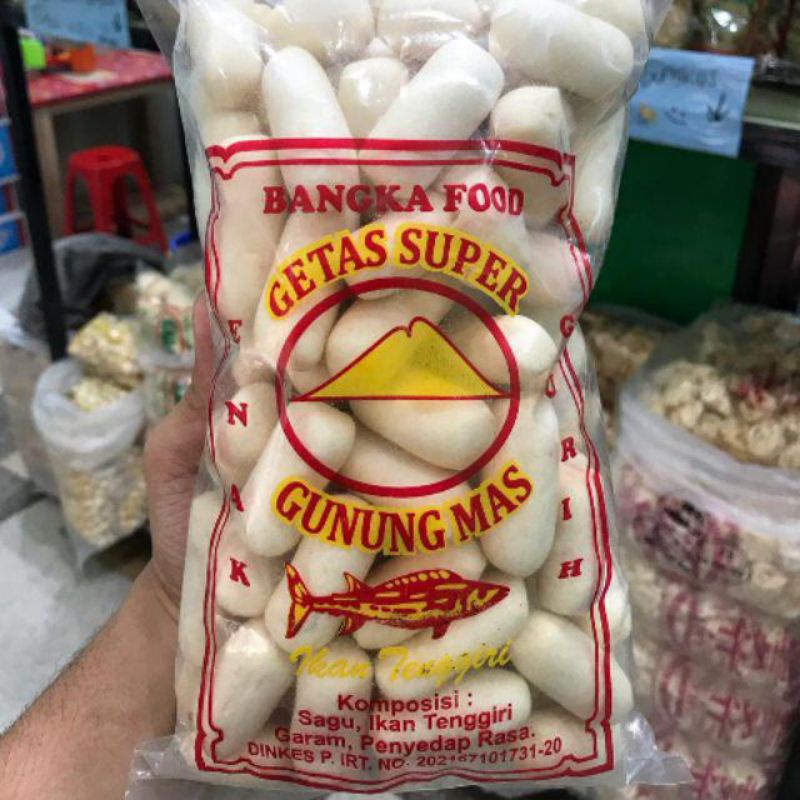 

Kemplang Getas Panjang 250 gram Pempek Lala Palembang