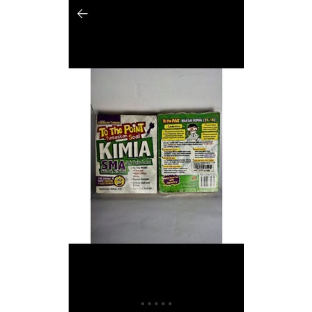 To the Point Tuntaskan Soal bahasa Inggris Biologi kimia matematika SMA . vrc3/4-Kimia