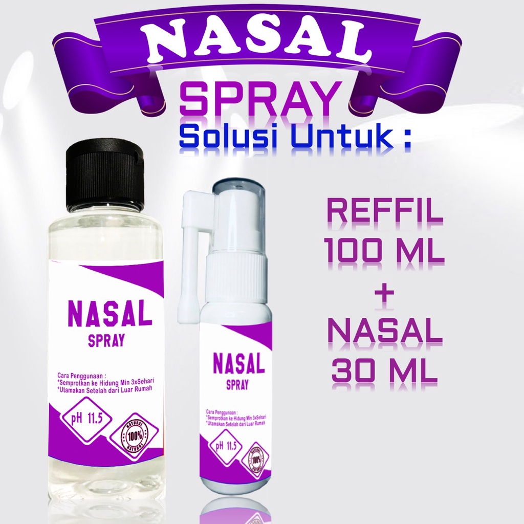 Nasal Spray Anosmia Semprot Hidung Covid Dewasa Anak Balita Anti Virus Bakteri