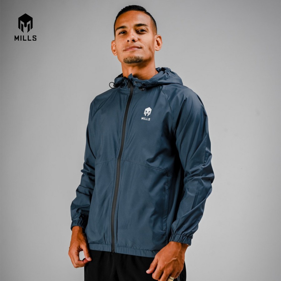 JACKET MILLS WINDBREAKER MENS 15004