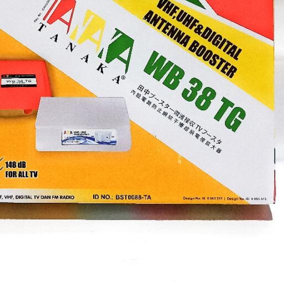 ❆ BOOSTER ANTENA ATAS BAWAH TANAKA WB 38 TG ☞
