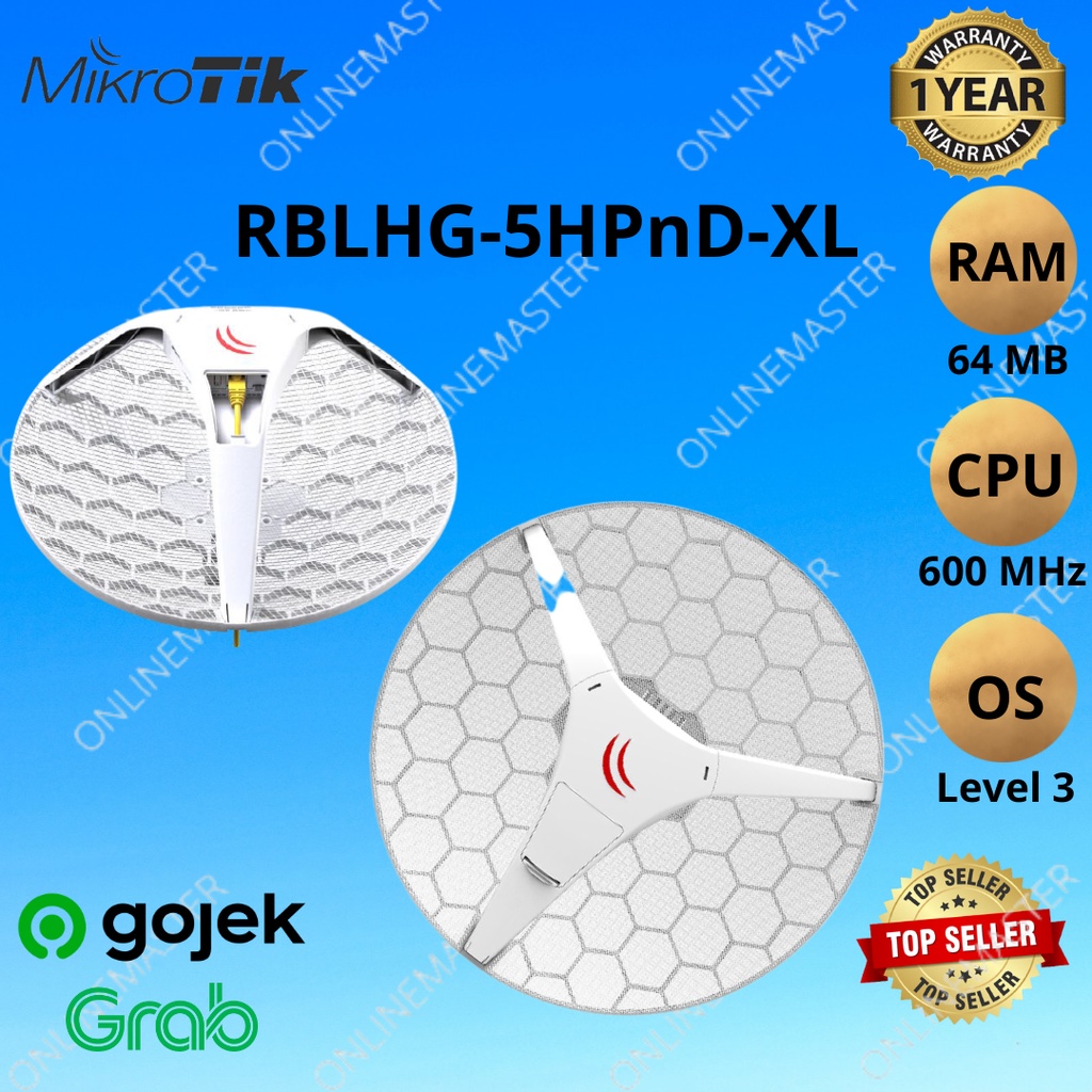 Mikrotik  RBLHG-5HPnD-XL LHG-5Hpnd-XL LHG 5HPnD XL