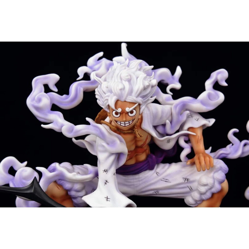 Mainan Action Figure Anime One Piece Luffy Gear 5 Joy Boy Sun God Nika Luffy 20cm Bahan PVC Untuk Koleksi