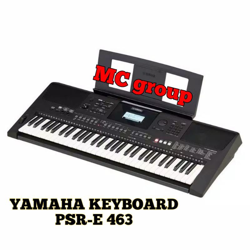 YAMAHA KEYBOARD PORTABLE PSR E 463 KEYBOARD YAMAHA PSR E 463 ORIGINAL