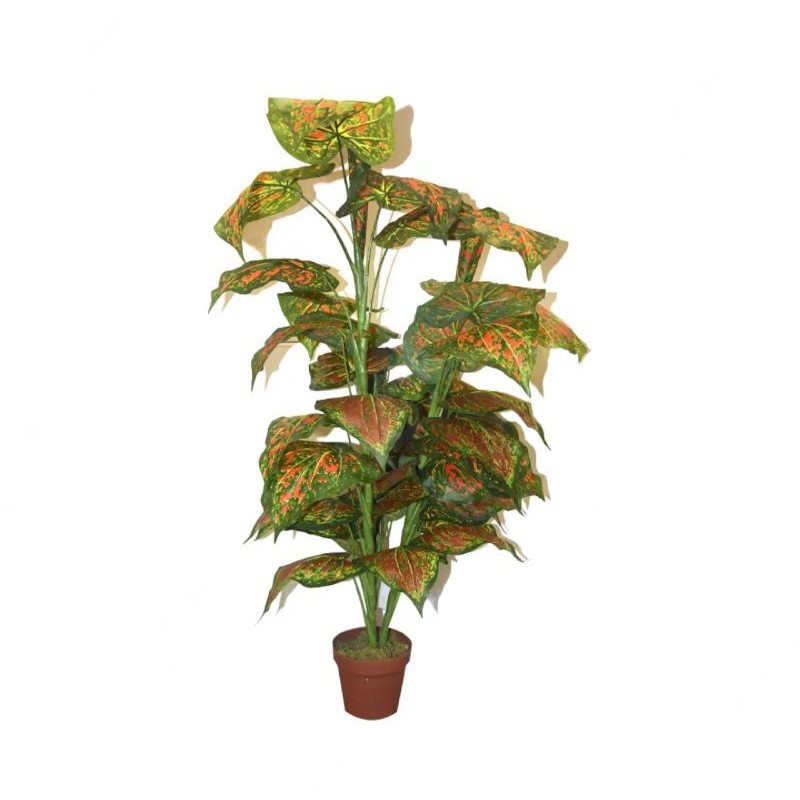 tanaman hias atau tanaman plastik talas macan 135 cm