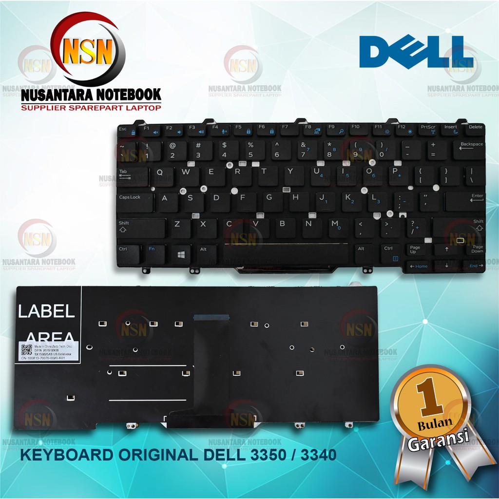 Keyboard Original Dell Latitude 3340 3350 E3340 E5450