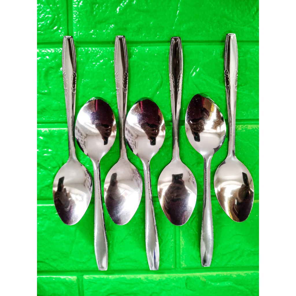 SENDOK STAINLESS  - SENDOK MAKAN - SENDOK WARTEG - SENDOK PER LUSIN - SENDOK 12 PCS - SENDOK MURAH