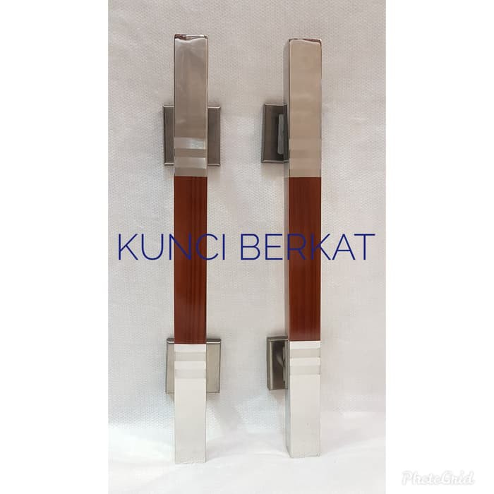 Full Handle/Pegangan Pintu list Kayu Natural