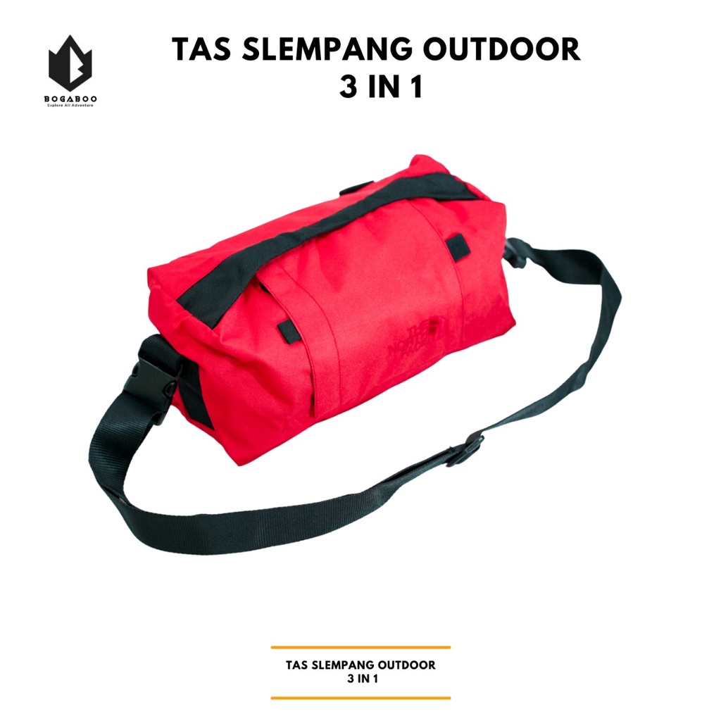 Tas Slempang Outdoor 3 in 1 - Sling BAG TNF