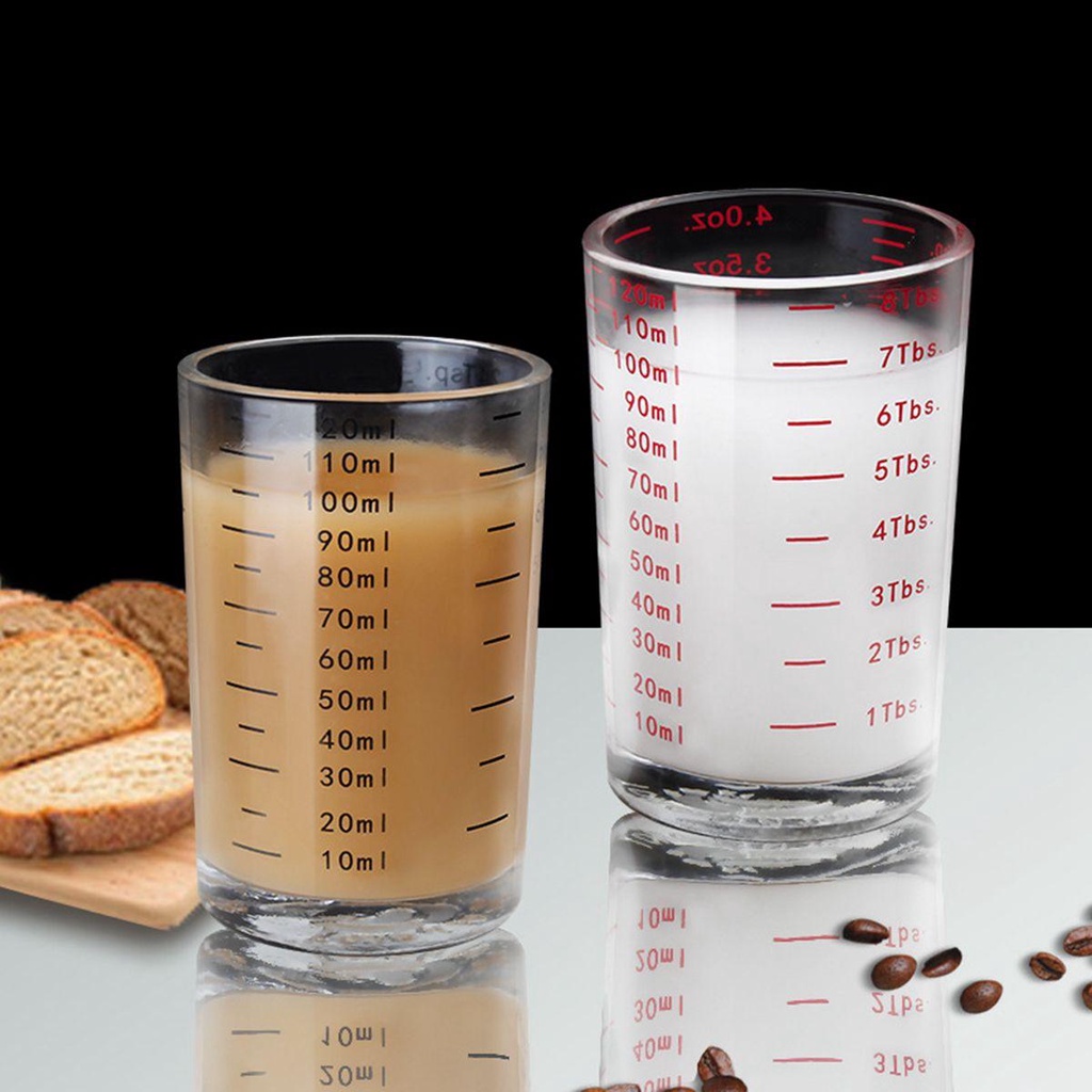 Nickolas1 Jigger Espresso Dengan Skala Heavy Duty Bar Aksesoris Shot Glass