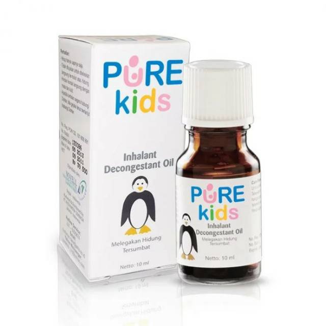 ♥BabyYank♥ PUREKIDS INHALANT DECONGESTANT OIL PURE KIDS/ AROMATERAPI BATUK PILEK ANAK