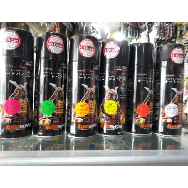 

Cat aerosol merk samurai pilihan warna stabillo