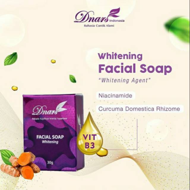 Whitening/ acne facial bar soap