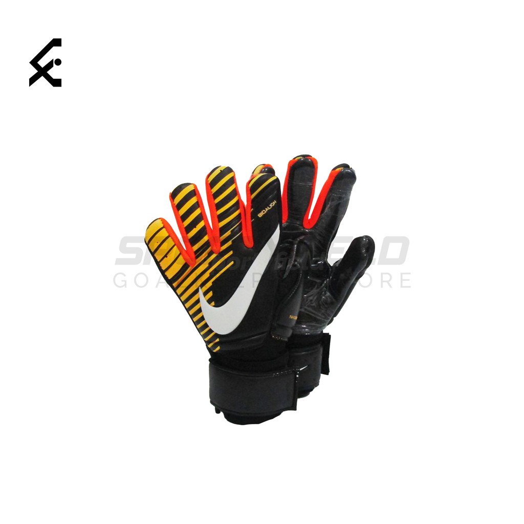 Sarung Tangan Kiper Nike SGT Black Laser (Replica)