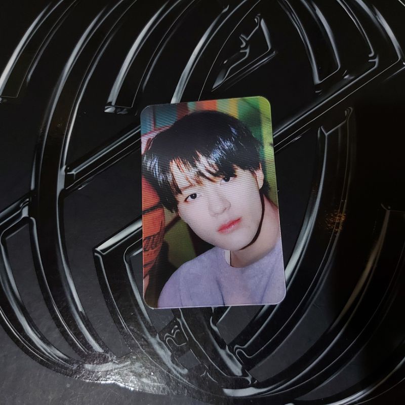 pc only lenti jeno from lenticular holo set resonance merch photocard nct