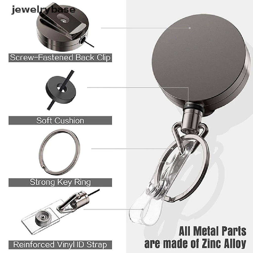 (jewelrybase) Gantungan Kunci Tali Kawat Teleskopik Taktis Anti Maling Untuk Camping / Outdoor