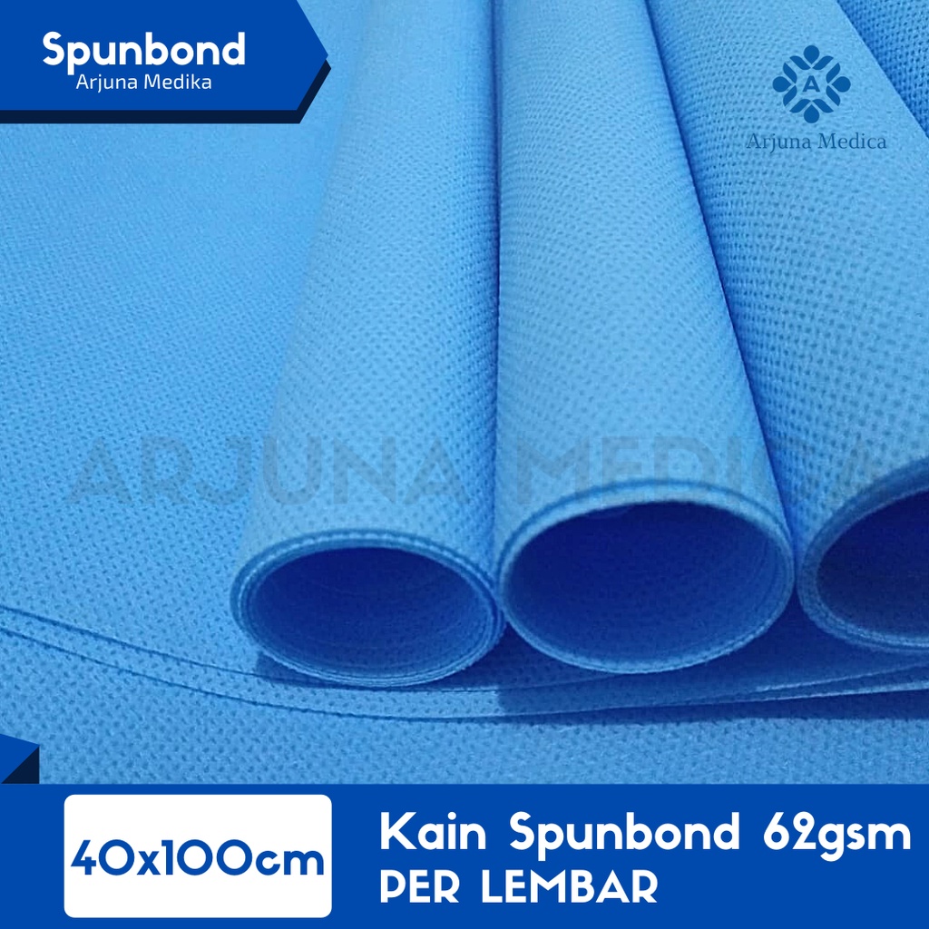 Kain Spunbond Murah PER LEMBAR 40x100cm (62gsm)