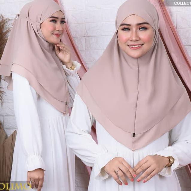 ⭐ SUPPLIER HIJAB SYARII⭐ JILBAB MINI TALI CERUTI KHIMAR TALI 2 LAYER HIJAB TALI CERUTI BABYDOL -