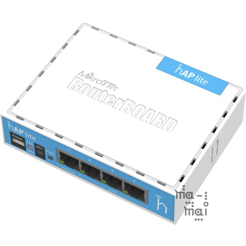 Mikrotik Wireless for home and office RB941-2nD hAP lite classic