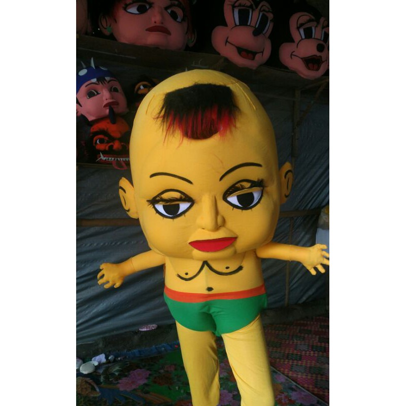 boneka mampang karakter full body