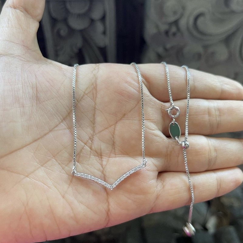 Kalung Serut V Shape Aurel Mini
