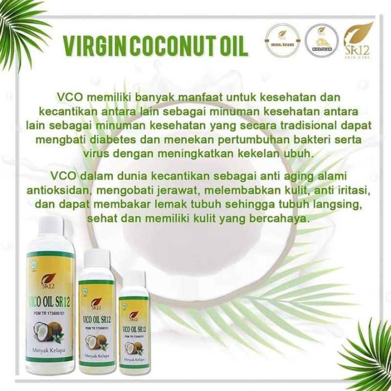 VICO OIL SR12/obat nafsu makan/minyak kelapa/obat serba guna