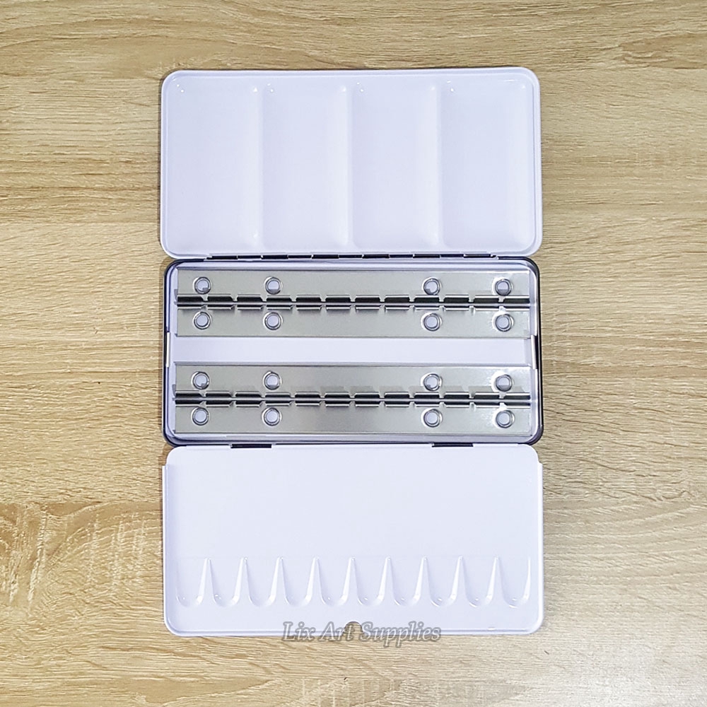 

V-Tec Empty Watercolor Metal Box Set 48 Half pan Palette