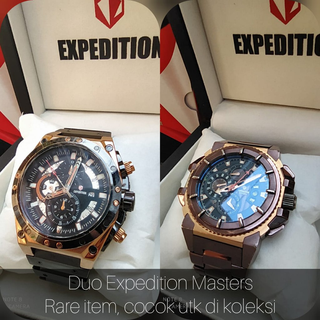 Duo Expedition Masters, E 6334 M dan E 6327 M, bekas pakai