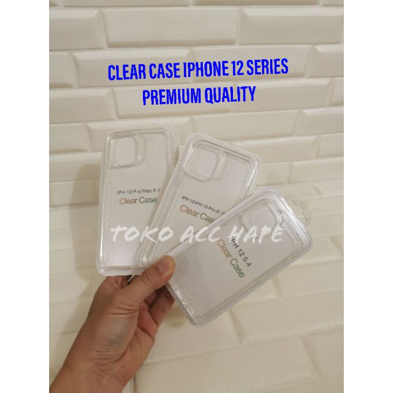 CLEAR CASE BENING IPHONE 12 MINI-12 PRO MAX HIGHCOPY PREMIUM QUALITY