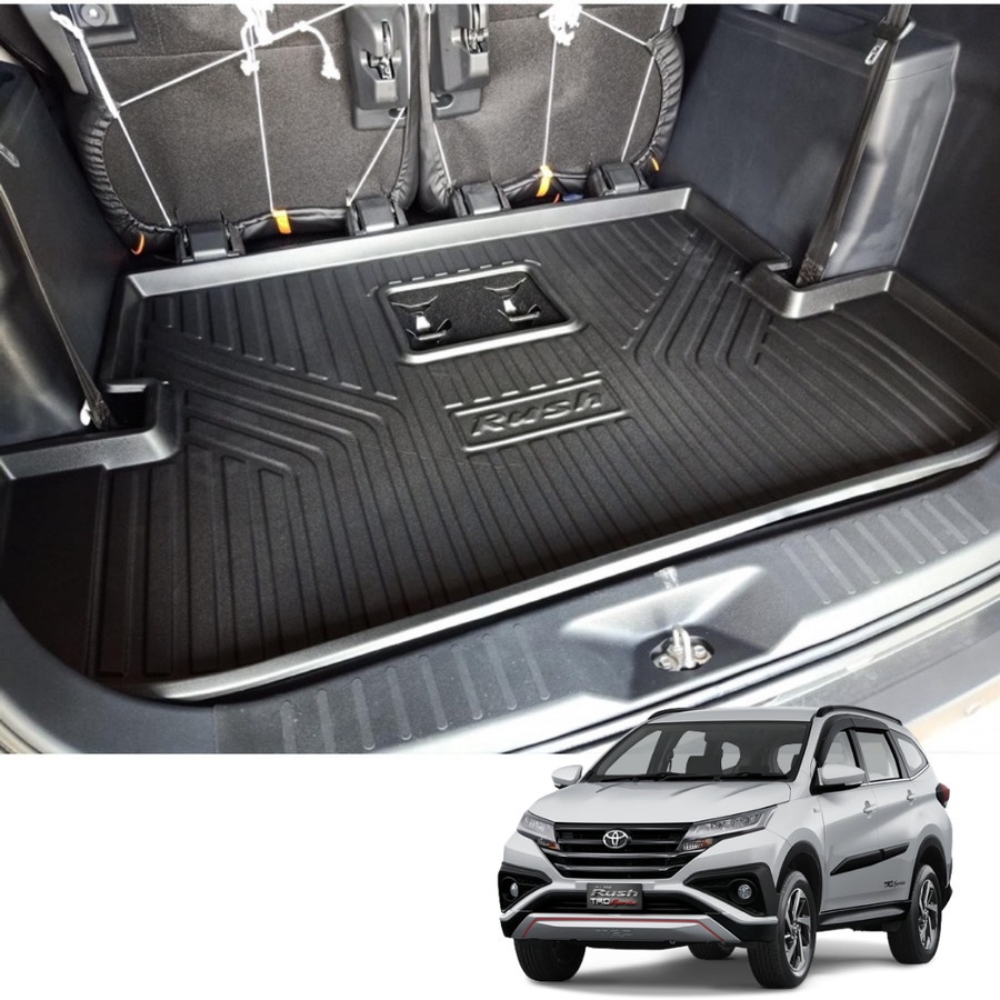 Karpet Bagasi Trunk Tray Toyota All New Rush 2018 Up Karpet Cargo Rush