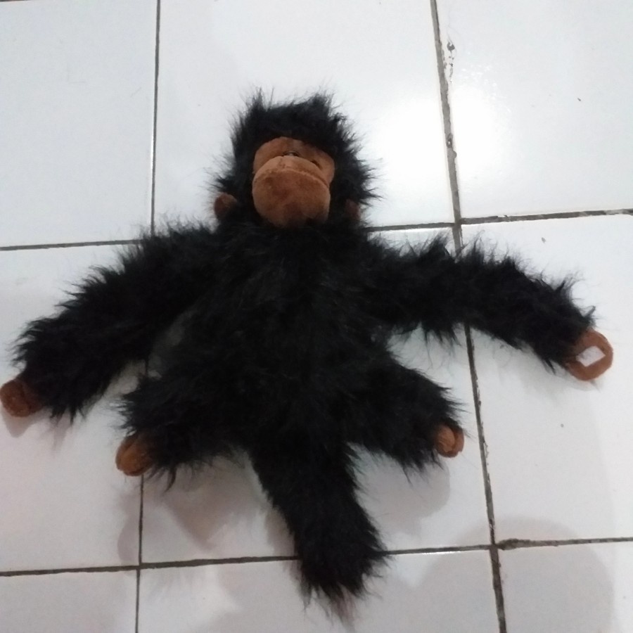 Boneka Monyet Monkey Kera Bulu Tinggi 35 cm