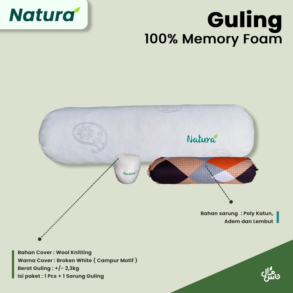 Guling Kesehatan Memory Foam Untuk Kesehatan Tubuh