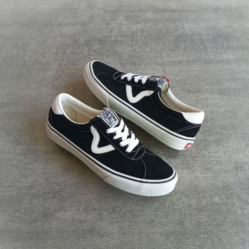 Vans Sport Suede Classic - Black/White - Original & Resmi Navya